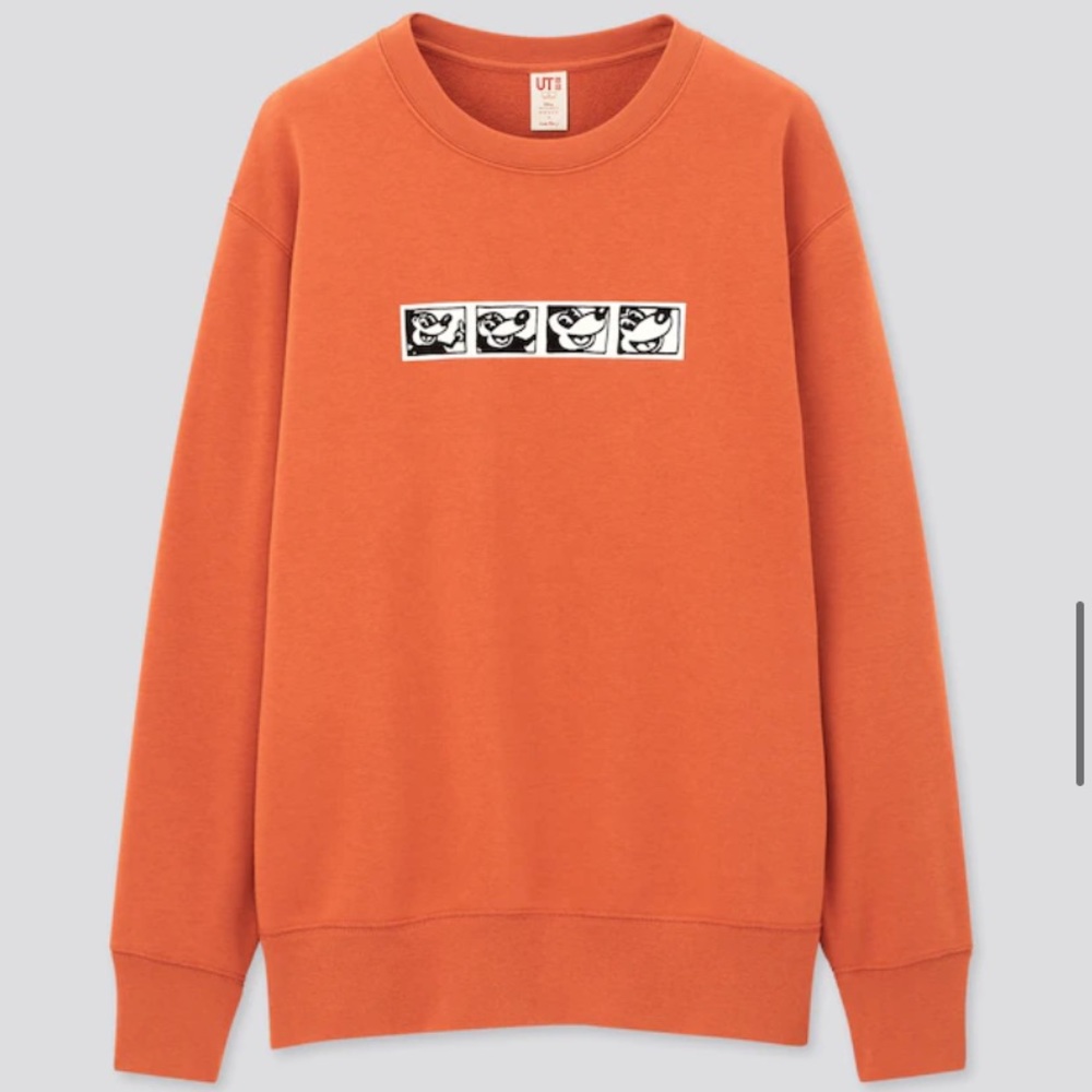Mickey Mouse X Keith Haring Uniqlo Crewneck